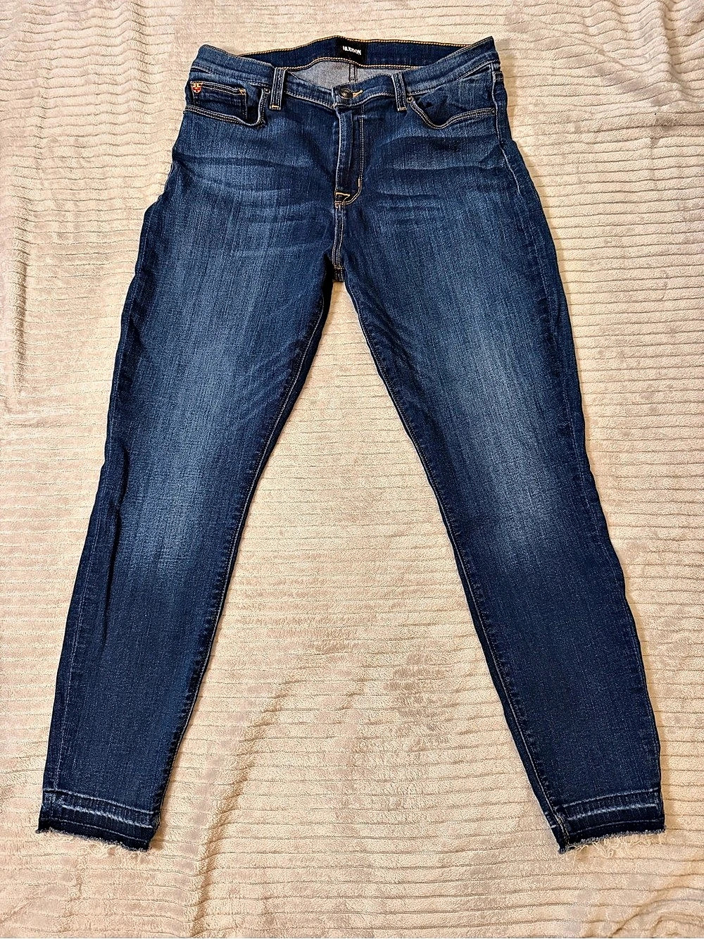Hudson Women's Skinny Jeans Blue Waist 30